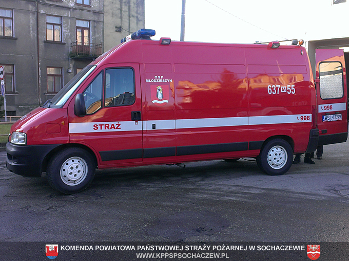 Nowy samochód ratownictwa technicznego w OSP Młodzieszyn