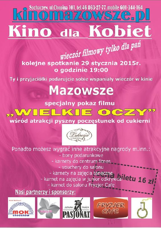 Kino dla Kobiet - 26.01.2015