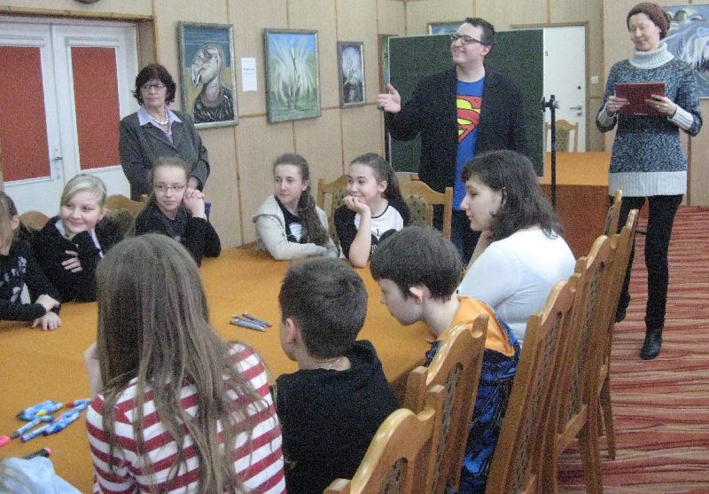 Uczniowie SP nr 3, Bofzin i Małgorzata Boczkowska