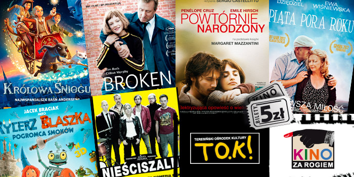 Weekend 27 lutego-1 marca w Kinie za Rogiem w Teresinie
