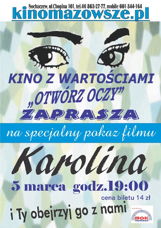KINO Z WARTOŚCIAMI - nowy cykl Kina Mazowsze