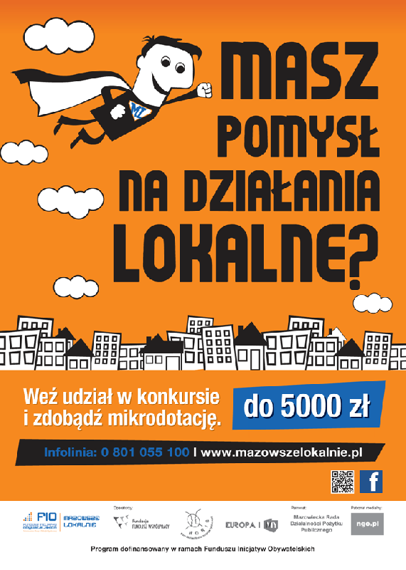 INFORMACJA O PROGRAMIE MIKROGRANTÓW W WOJEWÓDZTWIE MAZOWIECKIM