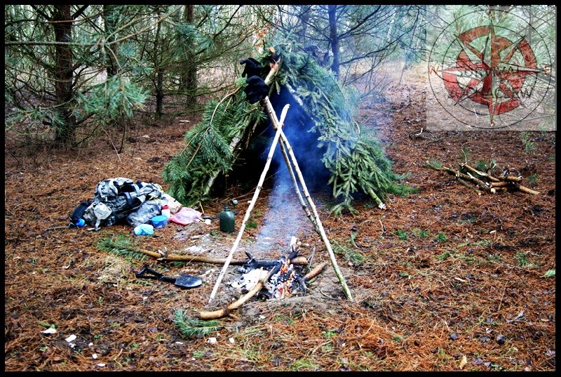 Budowa schronienia czyli Sobota z Survivalem