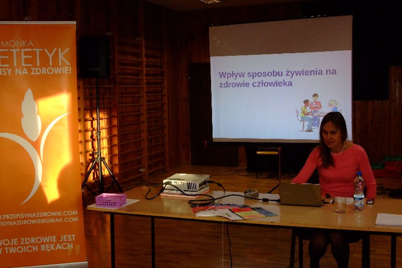 Prelekcja dietetyka w Kątach
