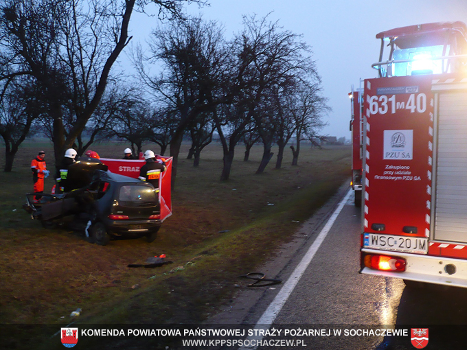 Tragedia na drodze nr 50 w Janowie