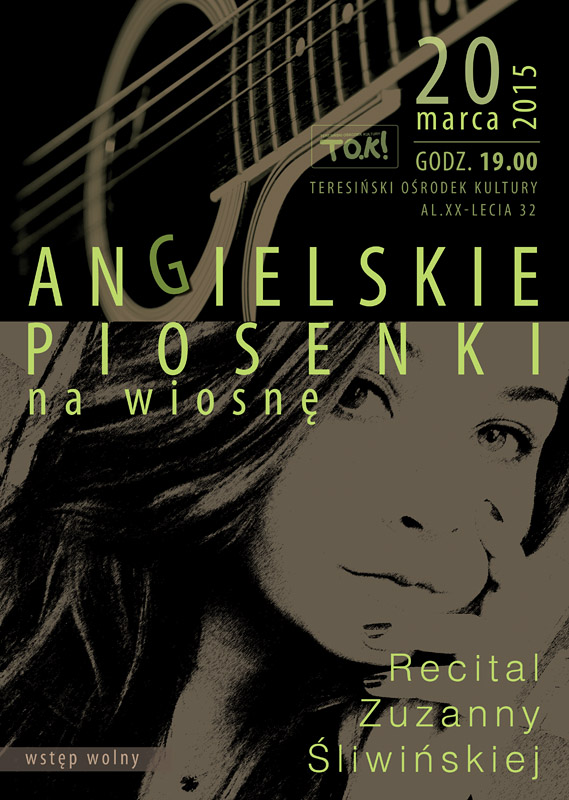 Zuzanna Śliwińska - recital - 20 marca