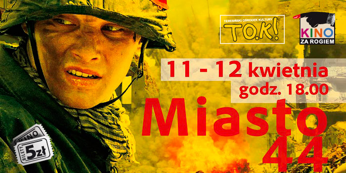 Weekend 10-12 kwietnia w Kinie za Rogiem w Teresinie