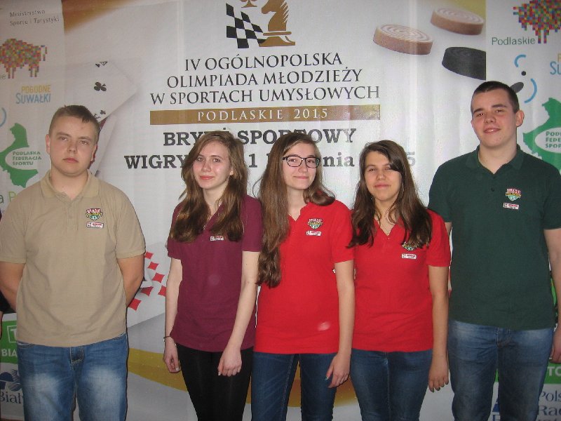 Ogólnopolska Olimpiada Młodzieży w brydżu sportowym 2015