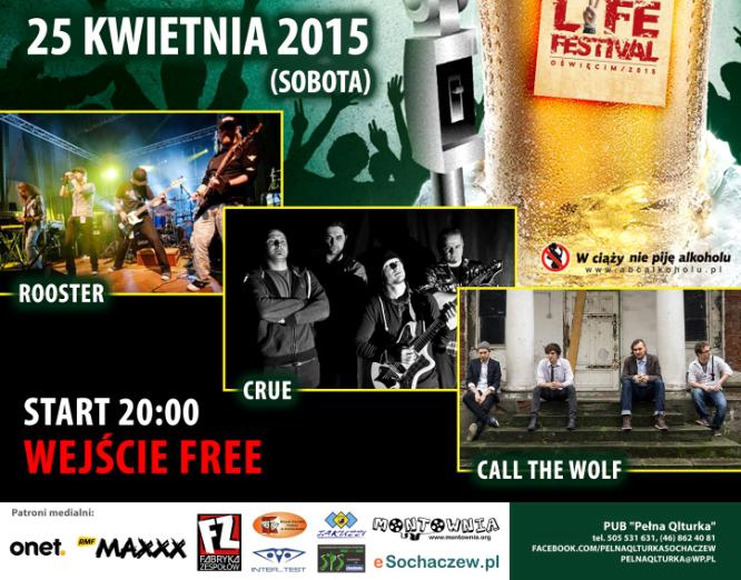 Z Sochaczewa na Life Festival Oświęcim 2015 - zobacz koncert 25 kwietnia