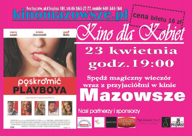 Kino dla Kobiet - 20.04.2015