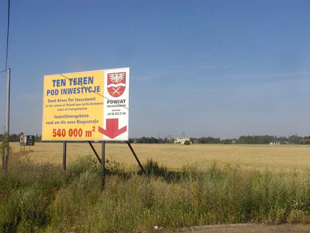 Gardłowa sprzedaż pól