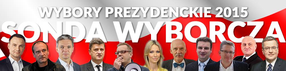 Na kogo zagłosujesz? - wybory prezydenckie 2015 SONDA
