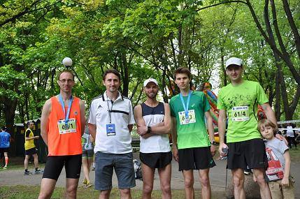 Sztafeta Ekiden w Warszawie.