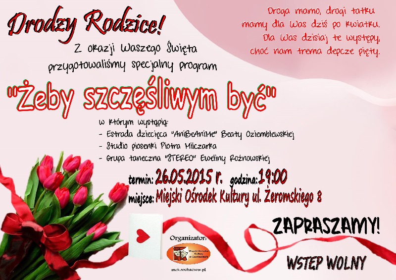Koncert na Dzień Matki w MOK na Żeromskiego