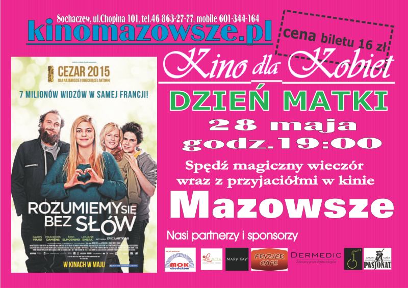 Kino dla Kobiet - 27.05.2015