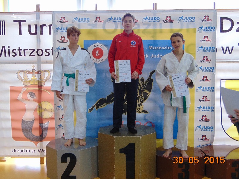 Awans Szymona Górki do finałów Ogólnopolskiej Olimpiady Młodzieży- Luboń 2015.