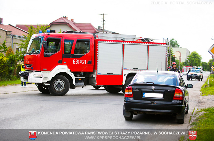 Wyciek gazu i ewakuacja mieszkańców na Trojanowskiej
