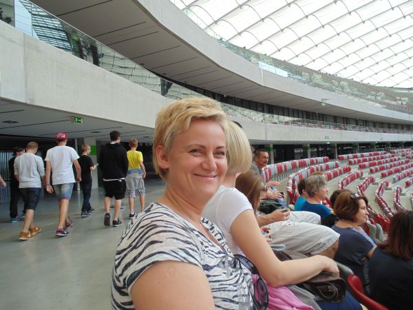 Bibliotekarze z wizytą w PBW i na Stadionie Narodowym.