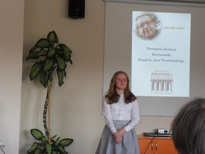 Uczennica Iwaszkiewicza laureatką konkursu recytatorskiego