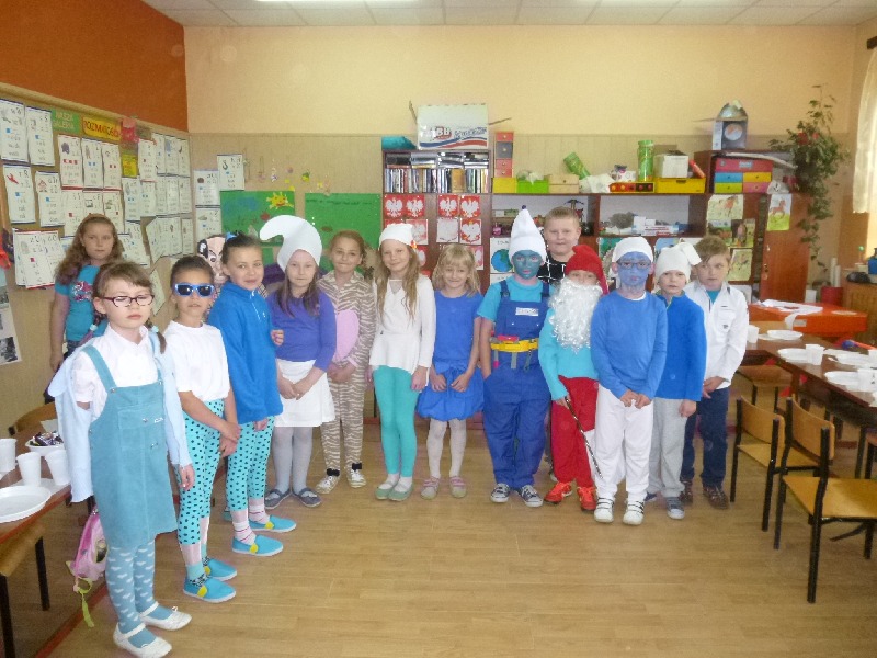 „Smerfastyczny” Dzień Rodziny w klasie I