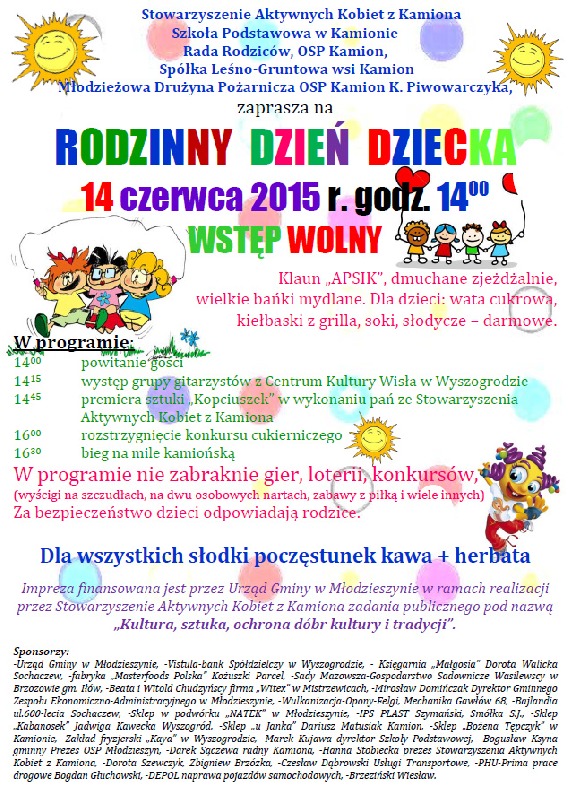 Rodzinny Dzień Dziecka w Kamionie