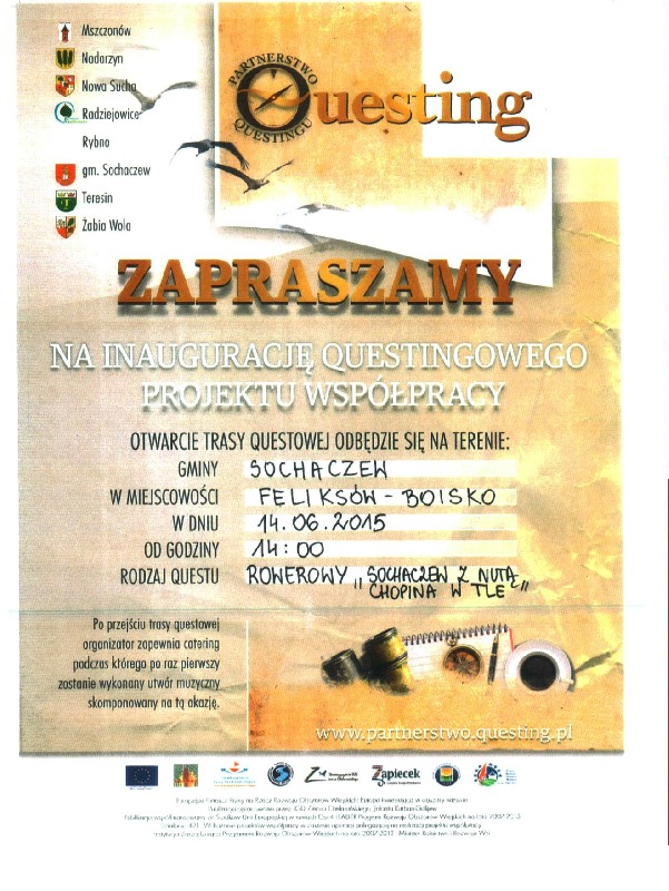 Gmina Sochaczew zaprasza na Questing