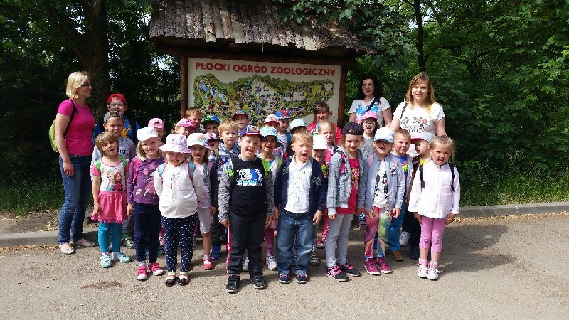 Wycieczka zerówek do ZOO w Płocku