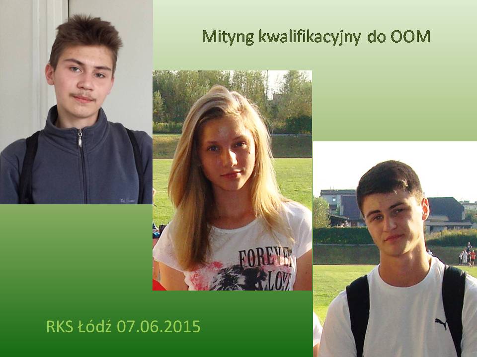 Mityng Lekkoatletyczny na RKS Łódź