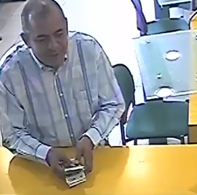 Oszust z banku poszukiwany