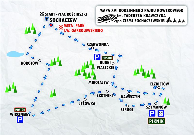 XVI Rodzinny Rajd Rowerowy im. Tadeusza Krawczyka 2015