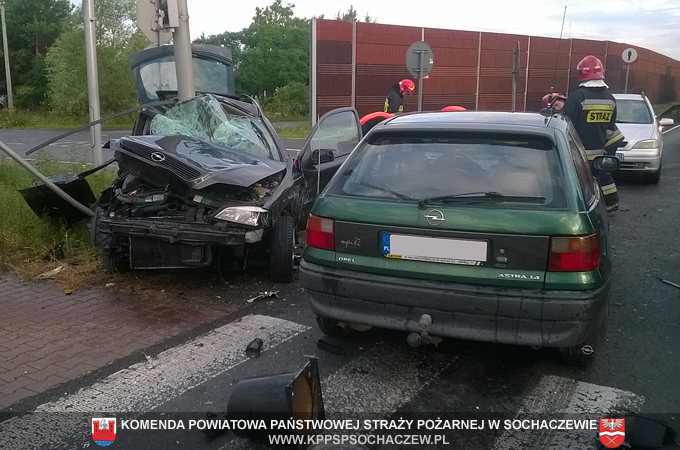 Wypadek w Lubiejewie - śmierć na obwodnicy Sochaczewa