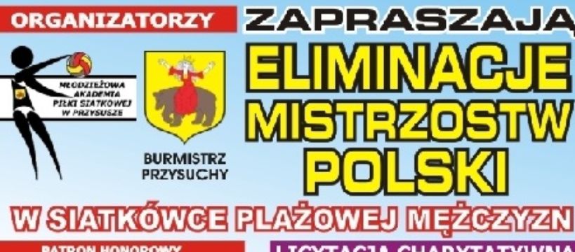 Eliminacje mistrzostw Polski w piłce plażowej