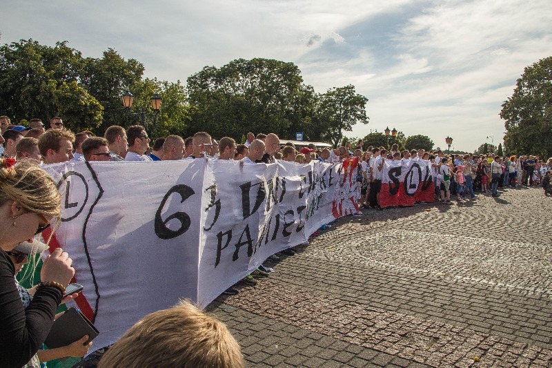 Powstanie Warszawskie na pl. Kościuszki