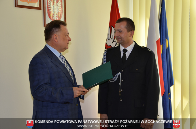 Dh Tomasz Brodowicz strażakiem miesiąca!