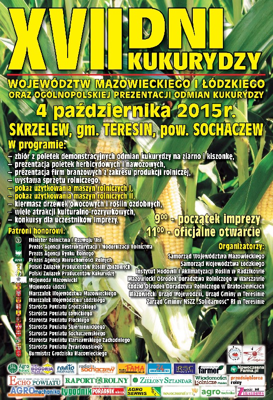 XVII DNI KUKURYDZY Skrzelew 2015