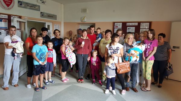 Ćwiczenia ewakuacyjne w Oddziale Pediatrycznym