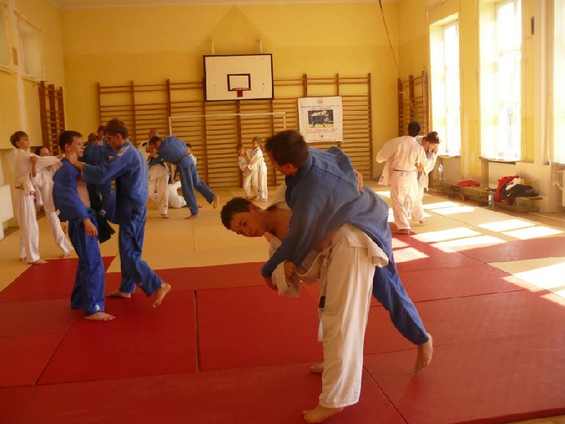 Ogólnopolska Akcja Szkoleniowa Judo w SP nr 7 w Sochaczewie.