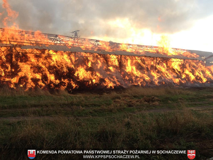Pożar w Kozłowie Biskupim