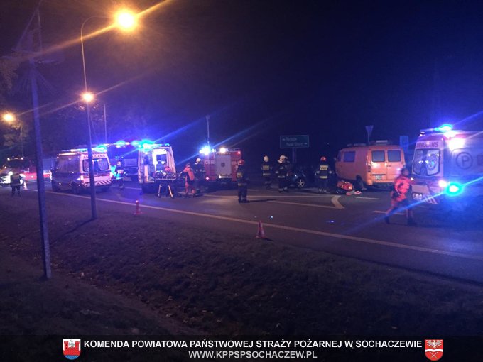 Groźny wypadek w Topołowej