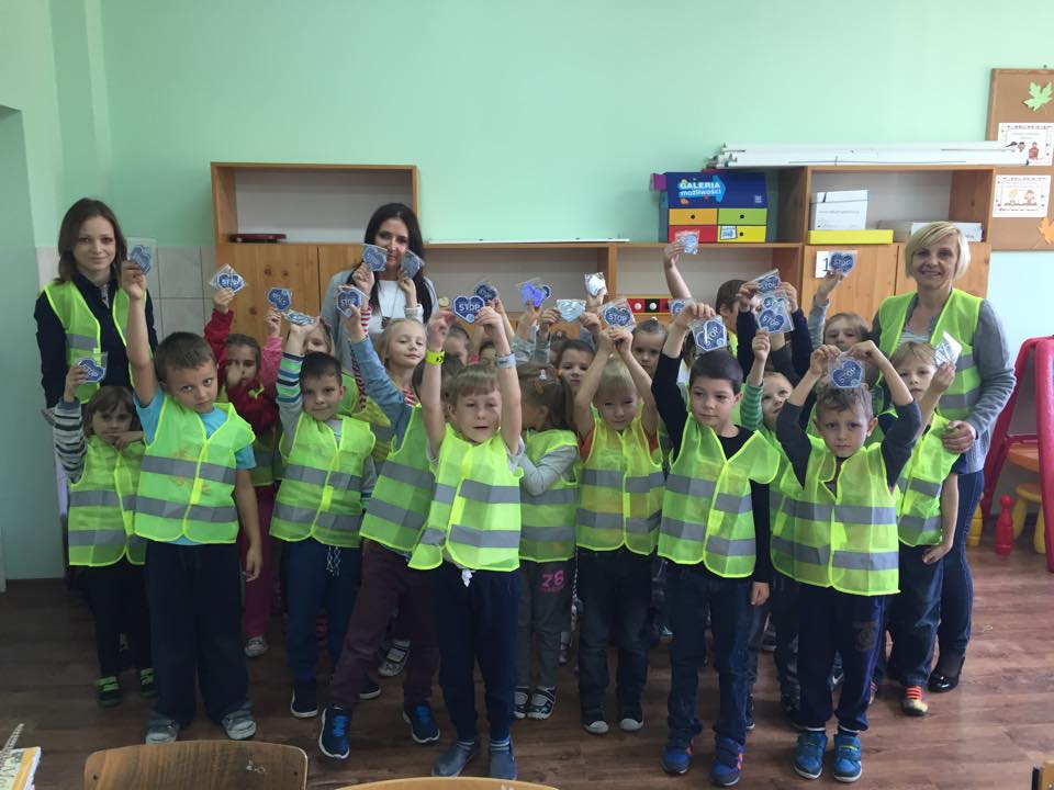 BĄDŹ WIDOCZNY-NOŚ ODBLASKI !!!