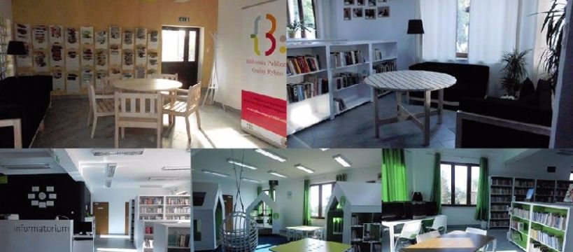 Zapraszamy do biblioteki w Rybnie