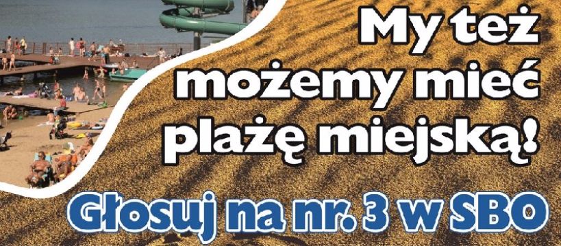 SBO 2016: plaża miejska Sochaczew - głosujemy