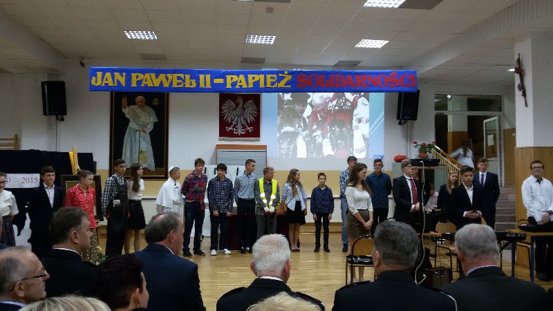 Wieczornica w Gimnazjum