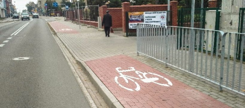 Wypadek pod Czwórką na Staszica – ucierpiał rowerzysta