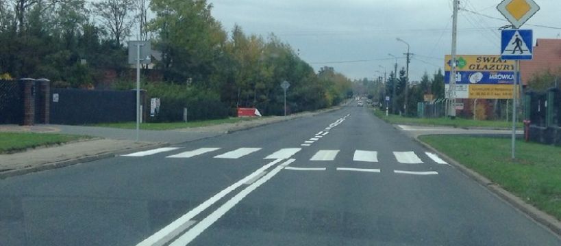 Przejście dla pieszych w Malesinie