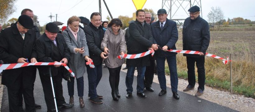 Droga w Białocinie uroczyście oddana