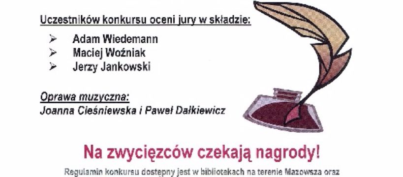 VI Sochaczewski Turniej Jednego Wiersza o Kałamarz Metafor