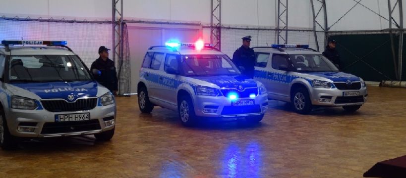 Sochaczewska policja w nowych radiowozach
