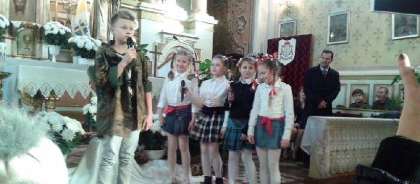 Koncert patriotyczny w kościele w Rybnie