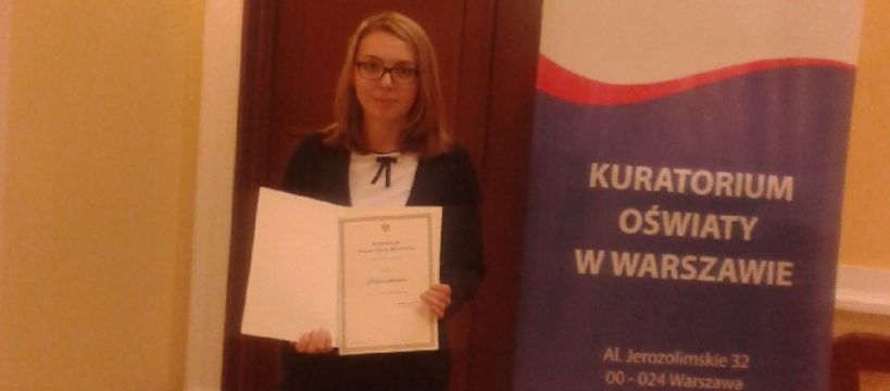 Dwie uczennice Ogrodnika stypendystkami Prezesa Rady Ministrów